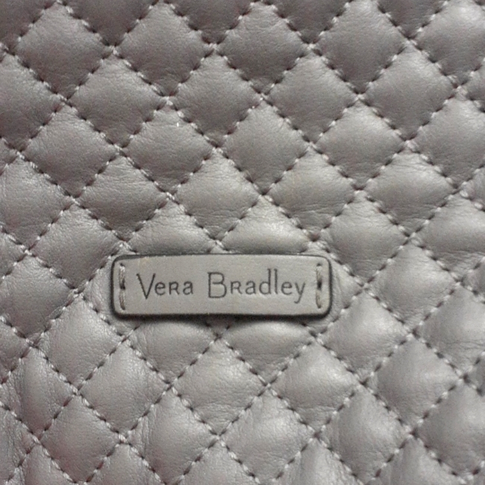 Vera Bradley Quilted Leather Backpack Purse